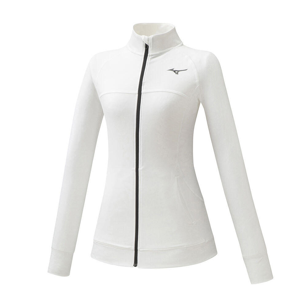 Giacca Mizuno Tennis Donna - Bianche - 23147-JLKD